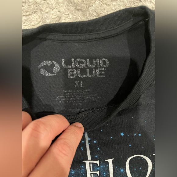 PINK FLOYD liquid blue shirt - Picture 2 of 4